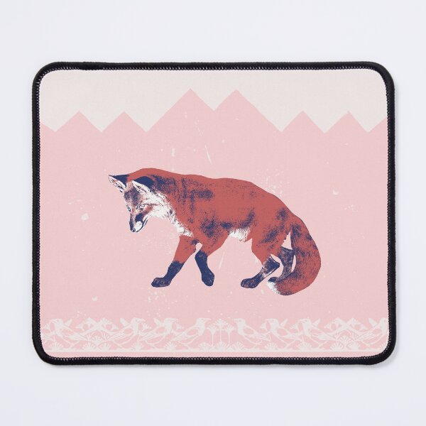 Item preview, A Peaceful Fox with winter mountains designed and sold by PbHistory.
