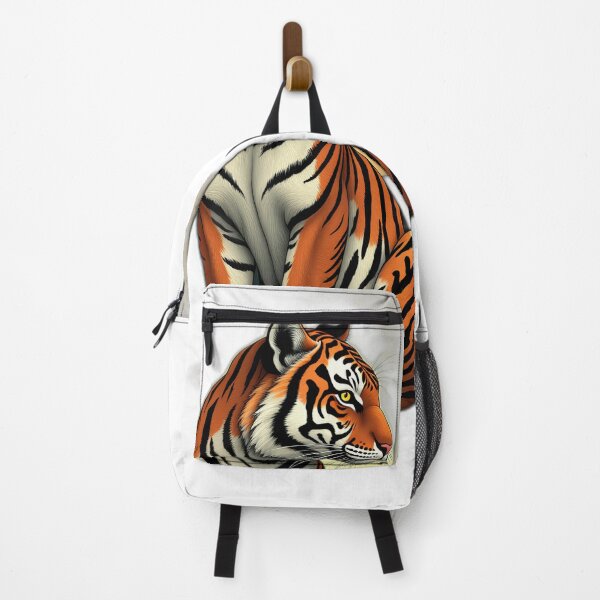 Item preview, Mystical Black Tiger with Golden Moon designed and sold by profustock.