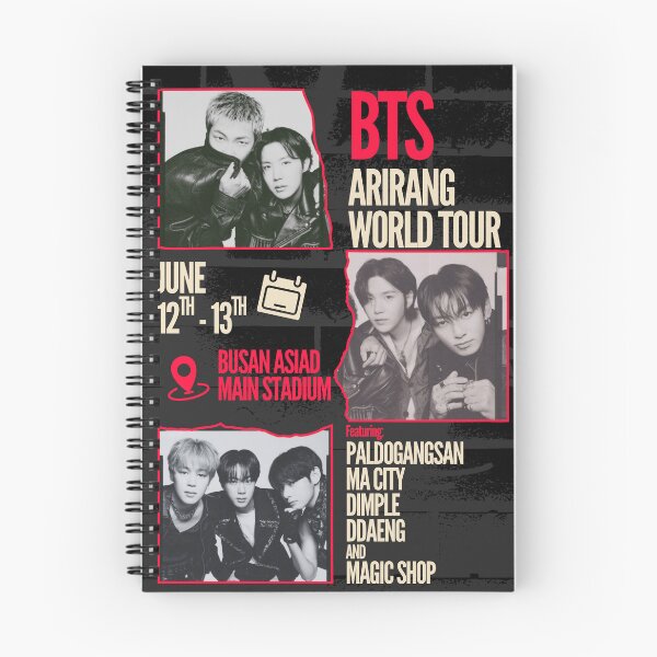 Item preview, Arirang in Busan Concert Poster with Secret Song designed and sold by HooligalienCo.
