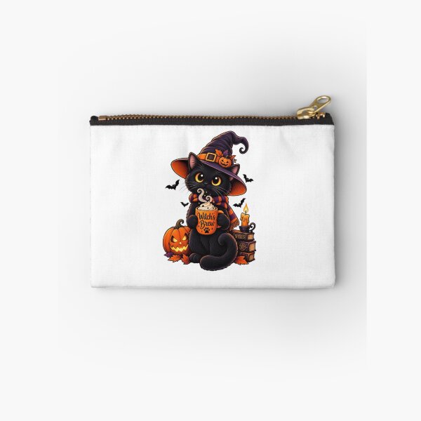 Item preview, Black Cat Witch's Brew – Halloween Cat designed and sold by 1PRINTORA1.