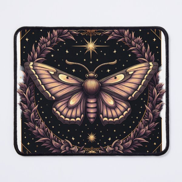 Item preview, Mystical Butterfly Fantasy Floral Emblem designed and sold by profustock.