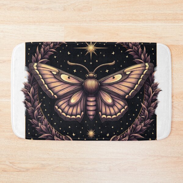 Item preview, Mystical Butterfly Fantasy Floral Emblem designed and sold by profustock.