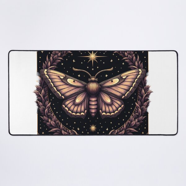 Item preview, Mystical Butterfly Fantasy Floral Emblem designed and sold by profustock.