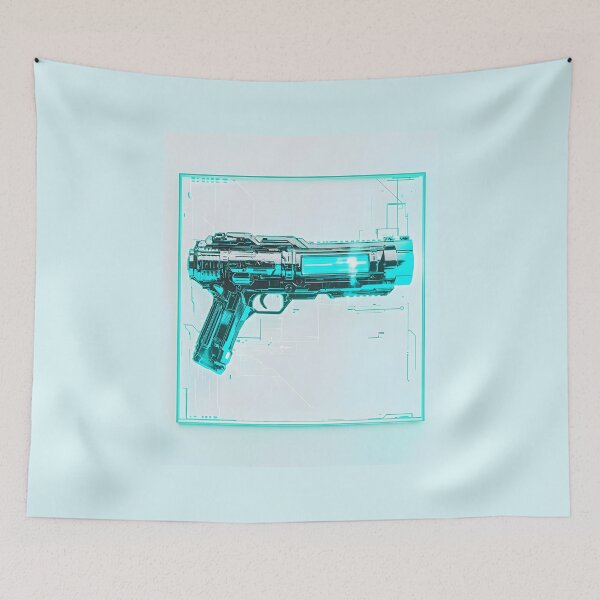 Item preview, 3d Render Of Retro Laser Gun, Cool designed and sold by Checho30.