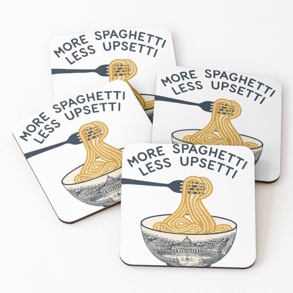 Item preview, more spaghetti less upsetti designed and sold by PhiloDoh.