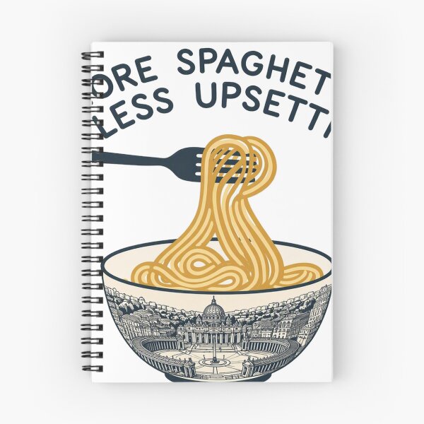 Item preview, more spaghetti less upsetti designed and sold by PhiloDoh.