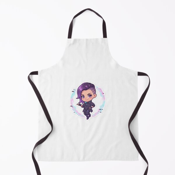 Item preview, Hiril Sindarim Cute Chibi Cyberpunk Girl Electric Glitch Aura Art designed and sold by Hiril Radio Hub.