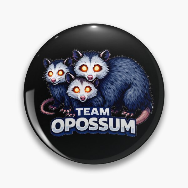 Item preview, Team Opossum designed and sold by Broken Antler Designs .