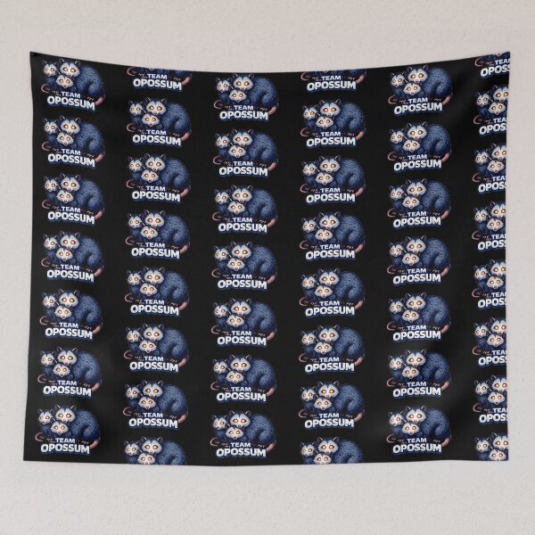 Item preview, Team Opossum designed and sold by Broken Antler Designs .
