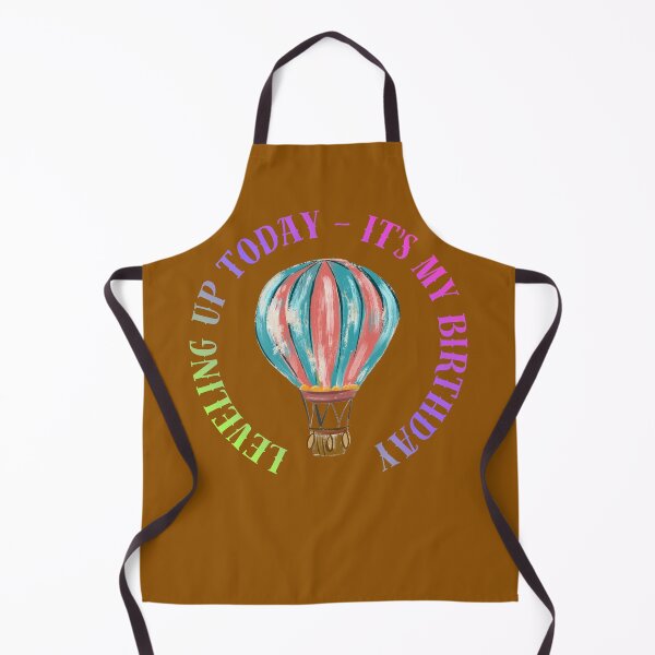 Item preview, Leveling Up Today - It's My Birthday Hot Air Balloon Design designed and sold by Evelashop.