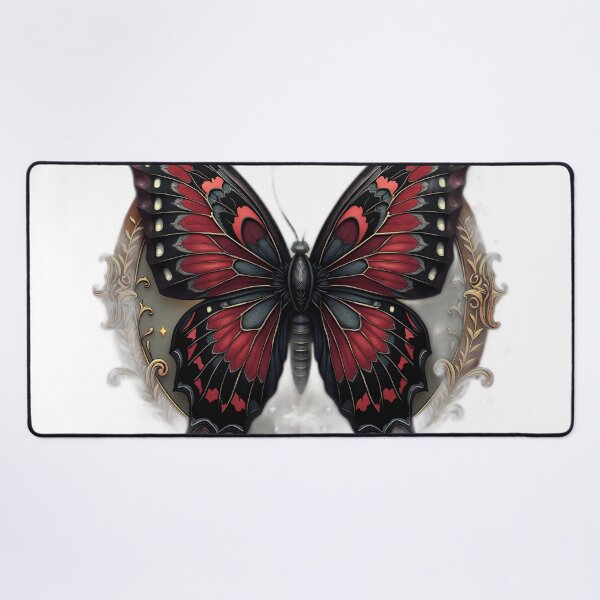 Item preview, Gothic Red and Black Butterfly designed and sold by profustock.
