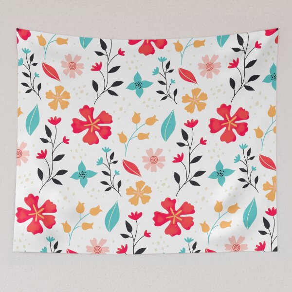 Item preview, VIbrant Flowers designed and sold by Crinkl.