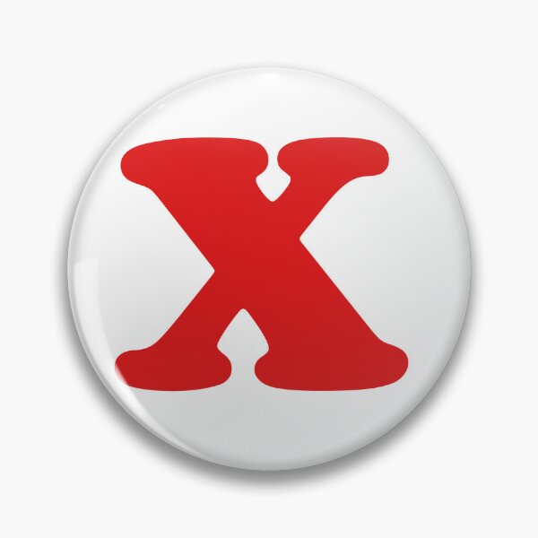 Item preview, Red Alphabet Sets - X designed and sold by Bad Zombie .