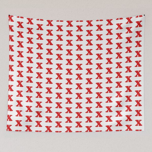 Item preview, Red Alphabet Sets - X designed and sold by Bad Zombie .