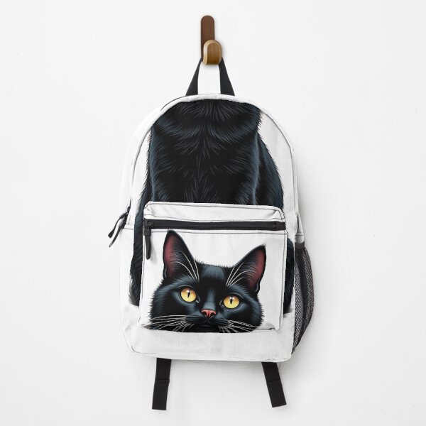 Item preview, Enchanted Black Cat with Golden Eyes designed and sold by profustock.