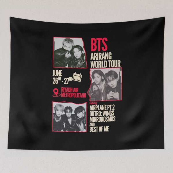 Item preview, Arirang in Madrid Concert Poster with Secret Song designed and sold by HooligalienCo.