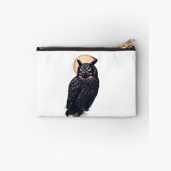 Item preview, Mystical Owl with Golden Moon designed and sold by profustock.