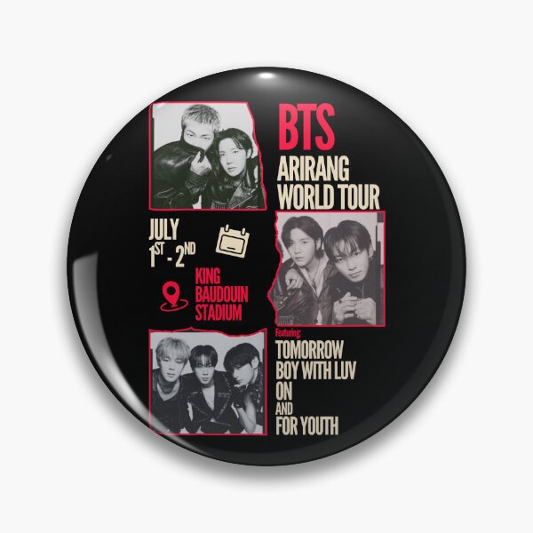 Item preview, Arirang in Brussels Concert Poster with Secret Song designed and sold by HooligalienCo.