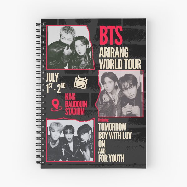 Item preview, Arirang in Brussels Concert Poster with Secret Song designed and sold by HooligalienCo.
