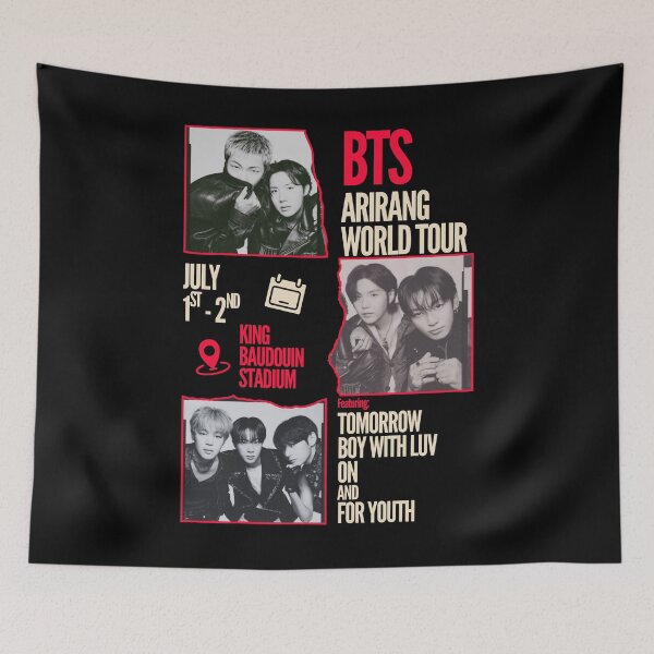 Item preview, Arirang in Brussels Concert Poster with Secret Song designed and sold by HooligalienCo.