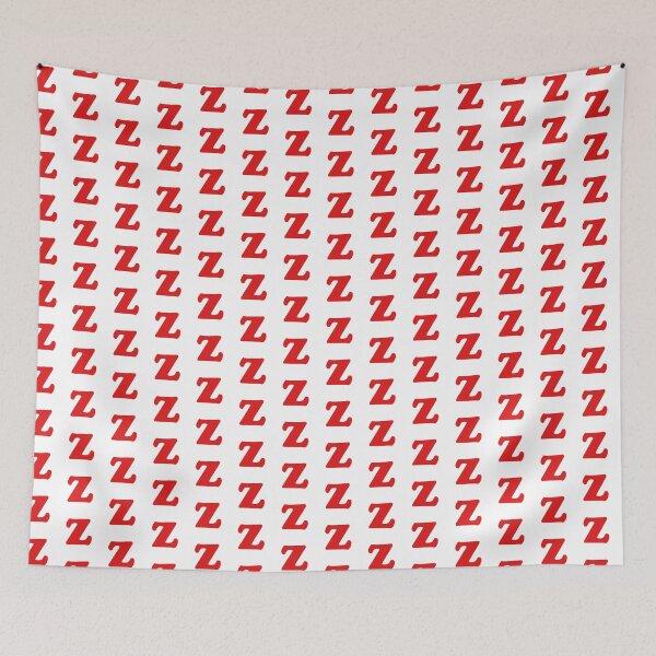 Item preview, Red Alphabet Sets - Z designed and sold by Bad Zombie .