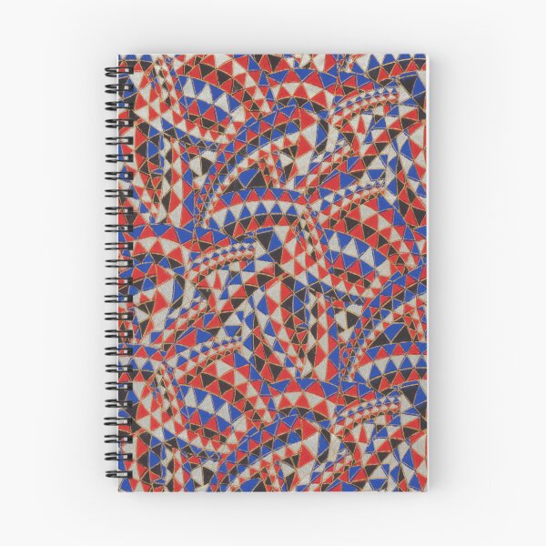 Item preview, Red Blue Geometric Mosaic Pattern – Abstract Tessellation Design designed and sold by Good_Things.