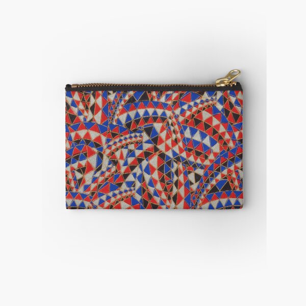 Item preview, Red Blue Geometric Mosaic Pattern – Abstract Tessellation Design designed and sold by Good_Things.