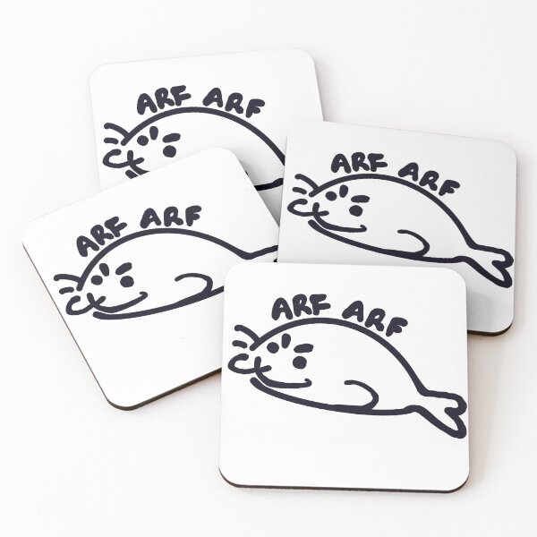 Item preview, ARF ARF! Cheeky seal designed and sold by MileAMinBrain.
