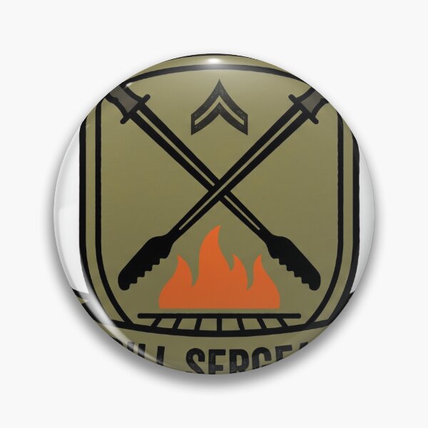 Item preview, Grill Sergeant Funny BBQ Dad Vector Badge Design designed and sold by Ninjacatoff.