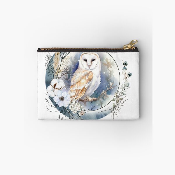 Item preview, Barn Owl in Boho Frame designed and sold by South 500 Photography.