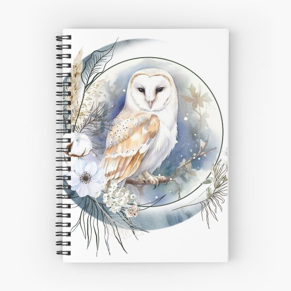 Item preview, Barn Owl in Boho Frame designed and sold by South 500 Photography.