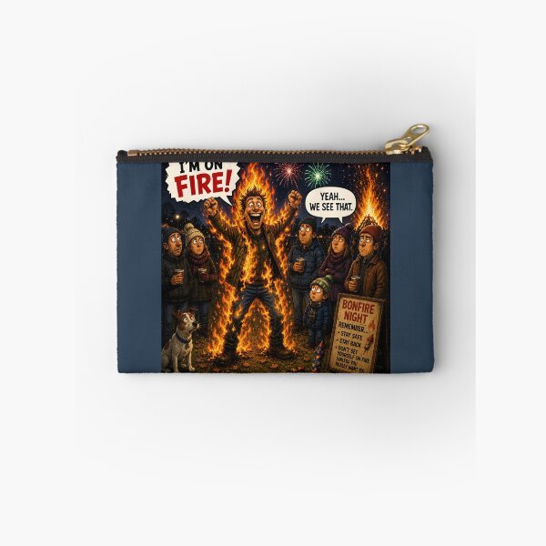 Item preview, I’m On Fire – Funny Doing Well Literal Fire Pun designed and sold by Hornace88studio.