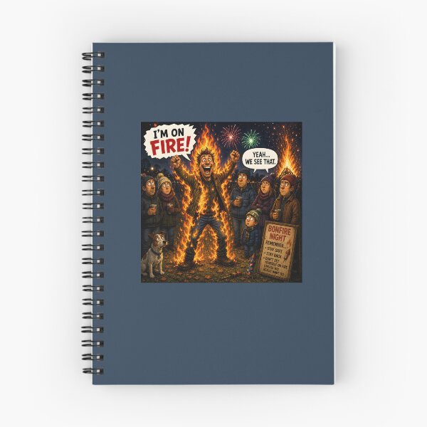Item preview, I’m On Fire – Funny Doing Well Literal Fire Pun designed and sold by Hornace88studio.