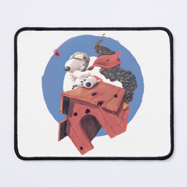 Item preview, Snoopy Flying Ace Vs Red Baron Retro Fighter Pilot Dog LIMITED EDITION designed and sold by kimcstein.
