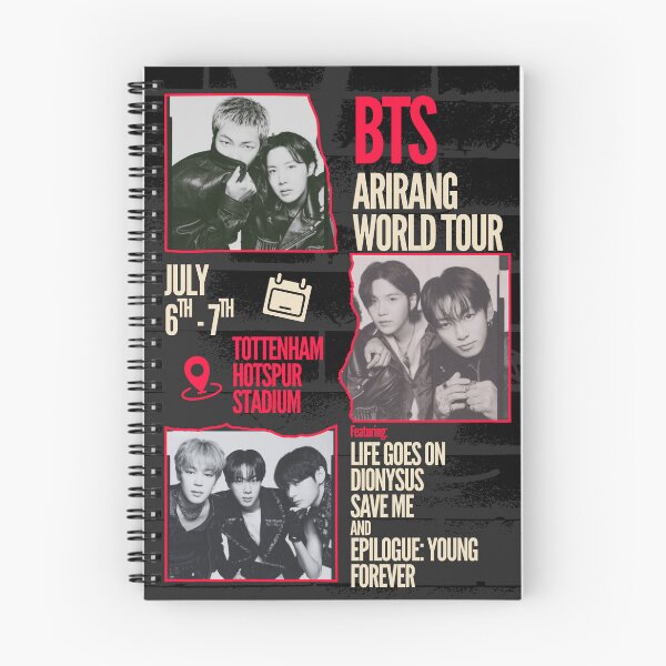 Item preview, Arirang in London Concert Poster with Secret Song designed and sold by HooligalienCo.
