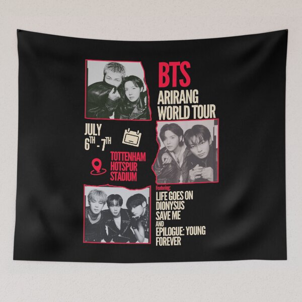 Item preview, Arirang in London Concert Poster with Secret Song designed and sold by HooligalienCo.