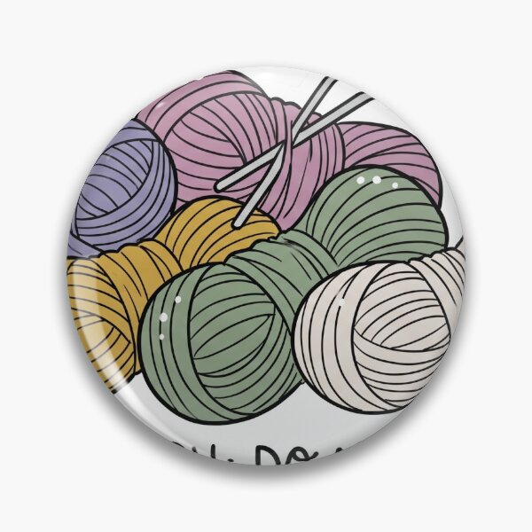Item preview, Yarn Stash Do Not Count Funny Crochet Sticker Design designed and sold by Ninjacatoff.
