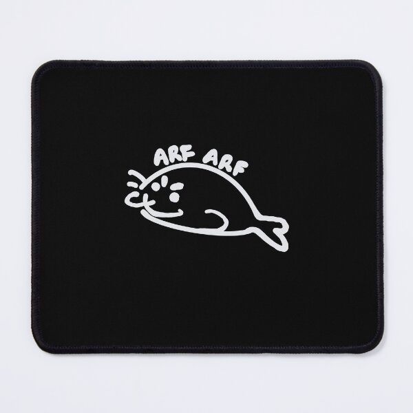 Item preview, ARF ARF! Cheeky seal - white designed and sold by MileAMinBrain.
