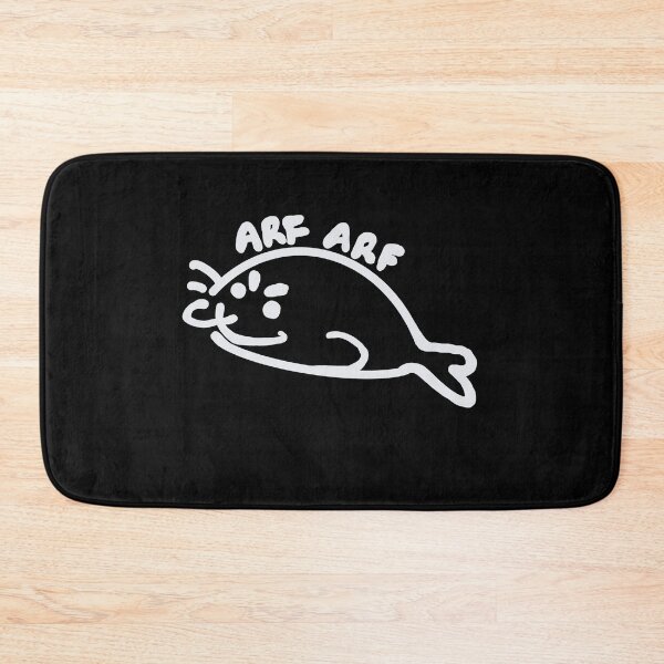 Item preview, ARF ARF! Cheeky seal - white designed and sold by MileAMinBrain.