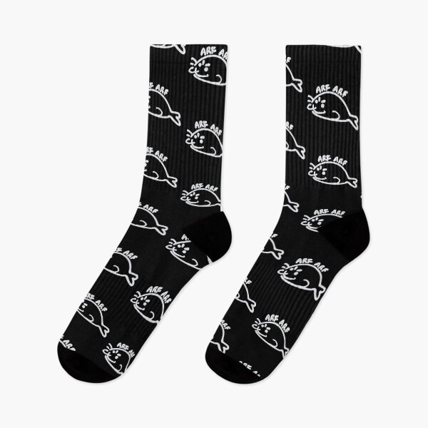 Item preview, ARF ARF! Cheeky seal - white designed and sold by MileAMinBrain.