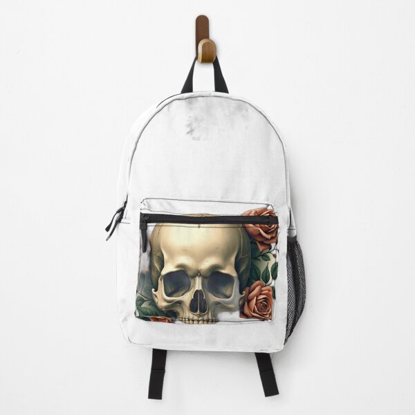 Item preview, Gothic Skull with Red Roses designed and sold by profustock.