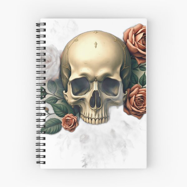 Item preview, Gothic Skull with Red Roses designed and sold by profustock.