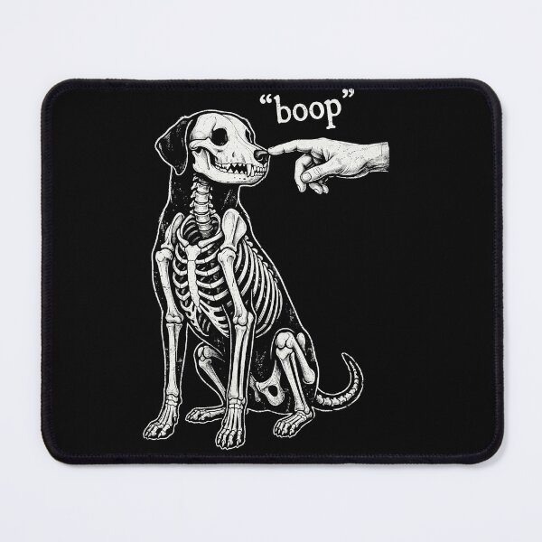 Item preview, Skeleton Dog Boop Funny Cute Halloween Pet Lover Meme designed and sold by ArcaneArtistry.