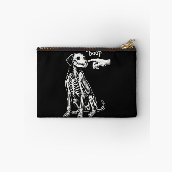 Item preview, Skeleton Dog Boop Funny Cute Halloween Pet Lover Meme designed and sold by ArcaneArtistry.