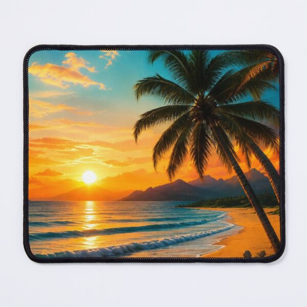 Item preview, Golden Sunset on a Tropical Beach designed and sold by Macbstore .