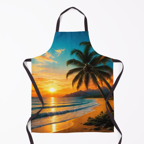 Item preview, Golden Sunset on a Tropical Beach designed and sold by Macbstore .