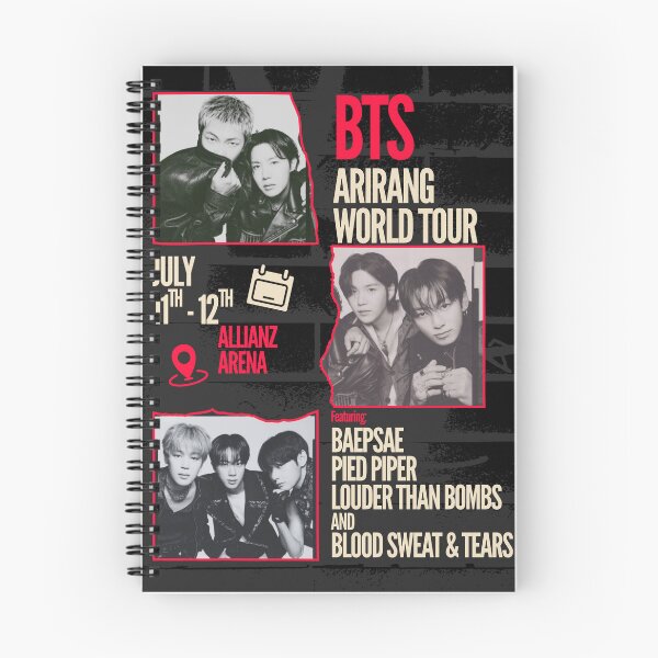 Item preview, Arirang in Munich Concert Poster with Secret Song designed and sold by HooligalienCo.