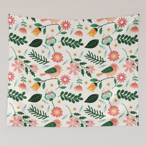 Item preview, Colorful Birds designed and sold by Crinkl.