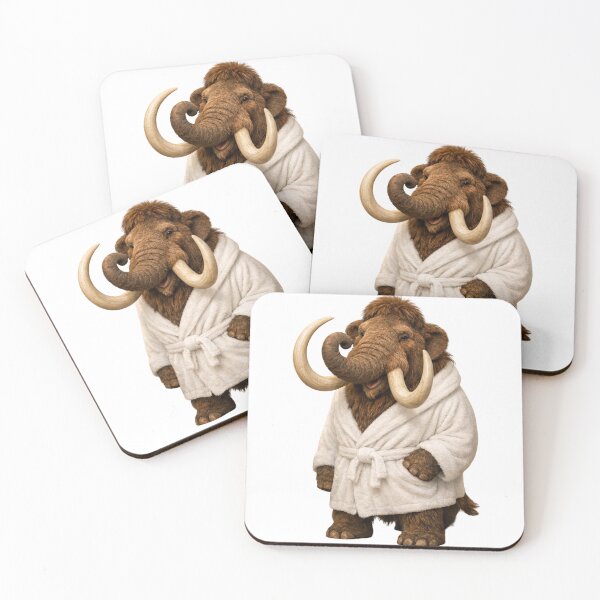 Item preview, Bathrobe Woolly Mammoth designed and sold by Sillytoe.