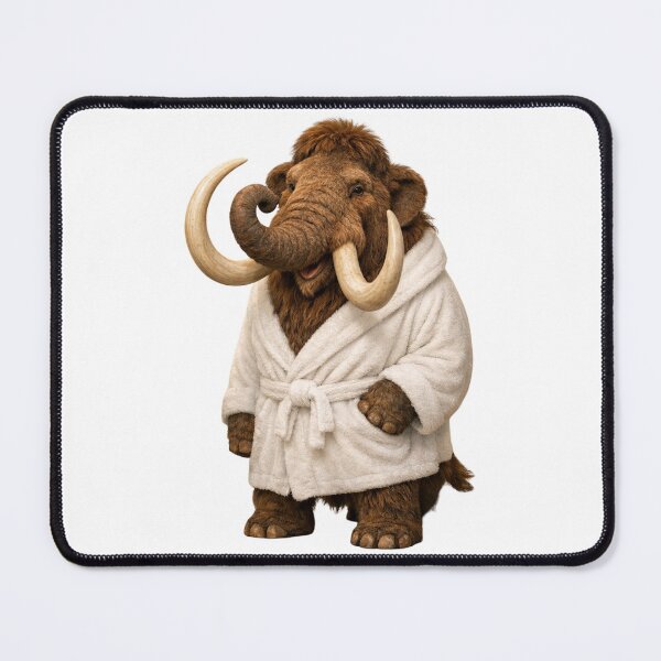 Item preview, Bathrobe Woolly Mammoth designed and sold by Sillytoe.